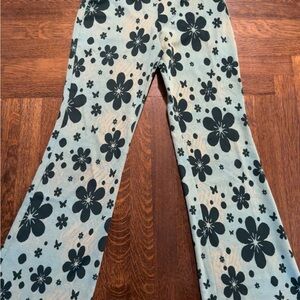 Urban Outfitters Floral Leggings - Green